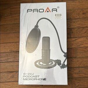 ProAr S-21U Podcast‎ Microphone NIB